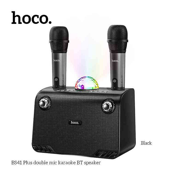 HOCO BS41 Plus Double Mic Karaoke Wireless Bluetooth Speaker